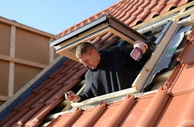 Pose de fenêtres de toit Velux à Lamayou
